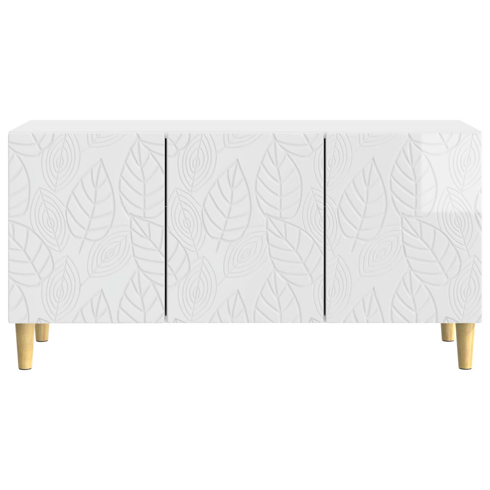 Televizní Skříň 99 X 34,5 X 50 Cm Bílá S Vysokým Leskem