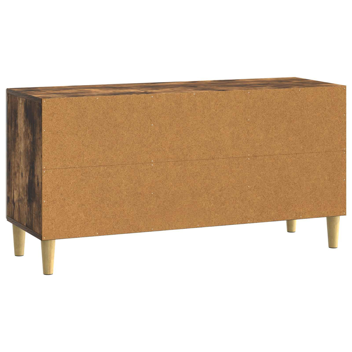 Televizní Skříň 99 X 34,5 X 50 Cm Kouřový Dub Kompozitní Dřevo