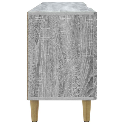 Televizní Skříň 99 X 34,5 X 50 Cm Šedý Sonoma Kompozitní Dřevo