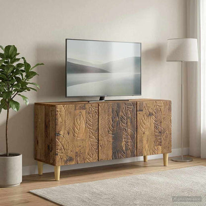 Televizní Skříň 99 X 34,5 X 50 Cm Staré Dřevo Kompozitní Dřevo