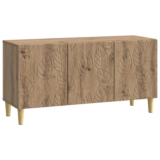 Televizní Skříň 99 X 34,5 X 50 Cm Dub Artisan Kompozitní Dřevo