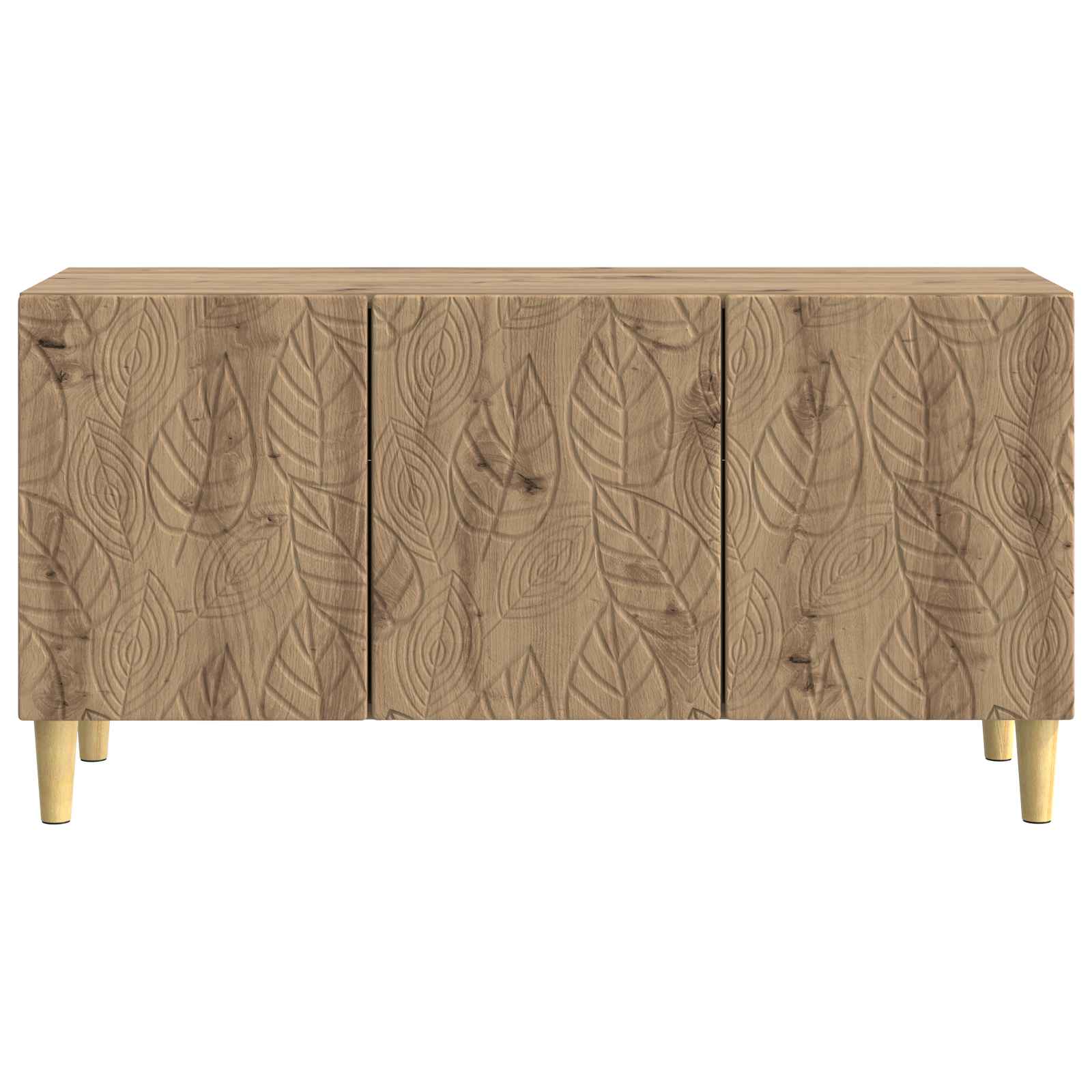 Televizní Skříň 99 X 34,5 X 50 Cm Dub Artisan Kompozitní Dřevo