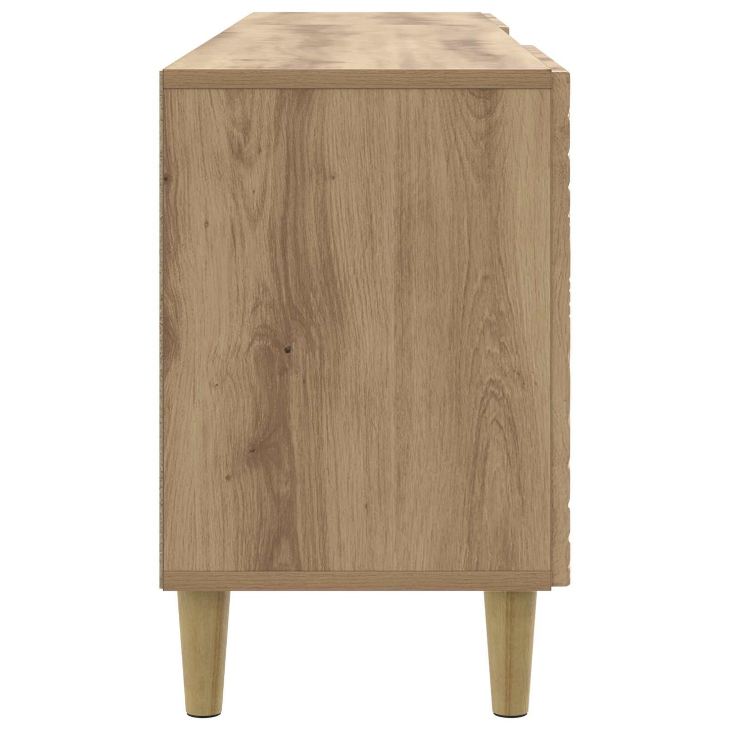 Televizní Skříň 99 X 34,5 X 50 Cm Dub Artisan Kompozitní Dřevo