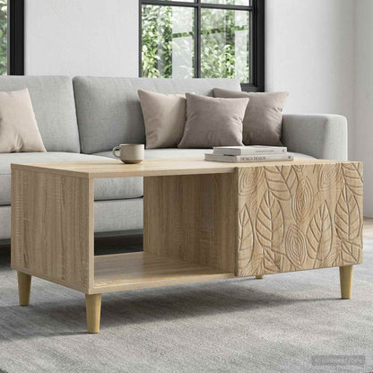 Konferenční Stolek Dub Sonoma 90 X 50 X 40 Cm Kompozitní Dřevo