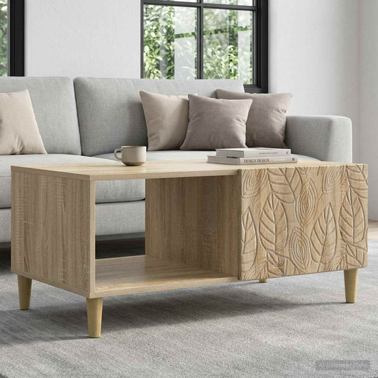 Konferenční Stolek Dub Sonoma 90 X 50 X 40 Cm Kompozitní Dřevo