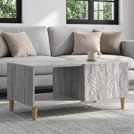 Konferenční Stolek Šedý Sonoma 90 X 50 X 40 Cm Kompozitní Dřevo