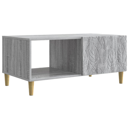 Konferenční Stolek Šedý Sonoma 90 X 50 X 40 Cm Kompozitní Dřevo