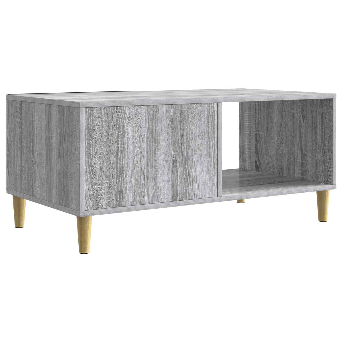 Konferenční Stolek Šedý Sonoma 90 X 50 X 40 Cm Kompozitní Dřevo