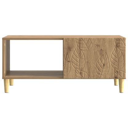 Konferenční Stolek Dub Artisan 90 X 50 X 40 Cm Kompozitní Dřevo