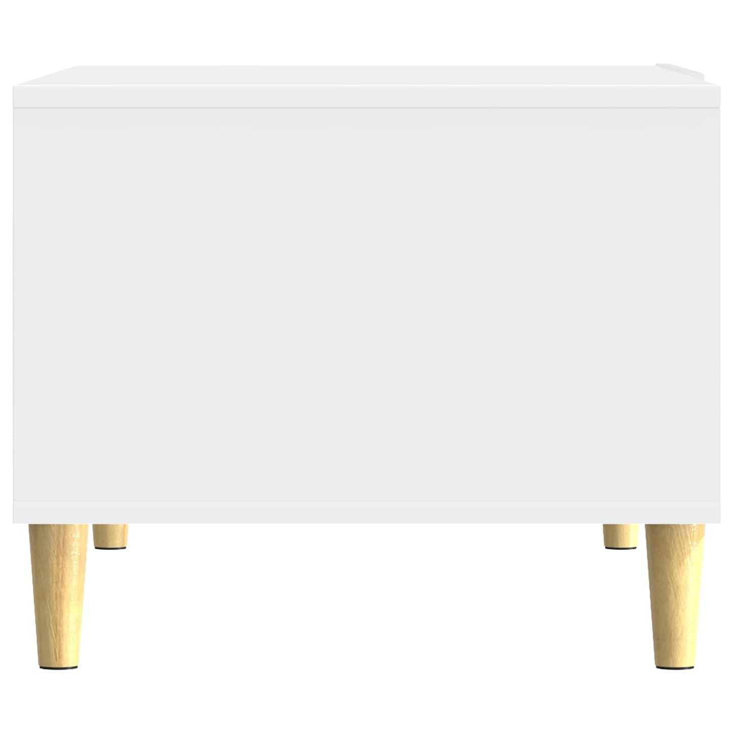 Konferenční Stolek Bílá 50 X 49 X 40 Cm Kompozitní Dřevo