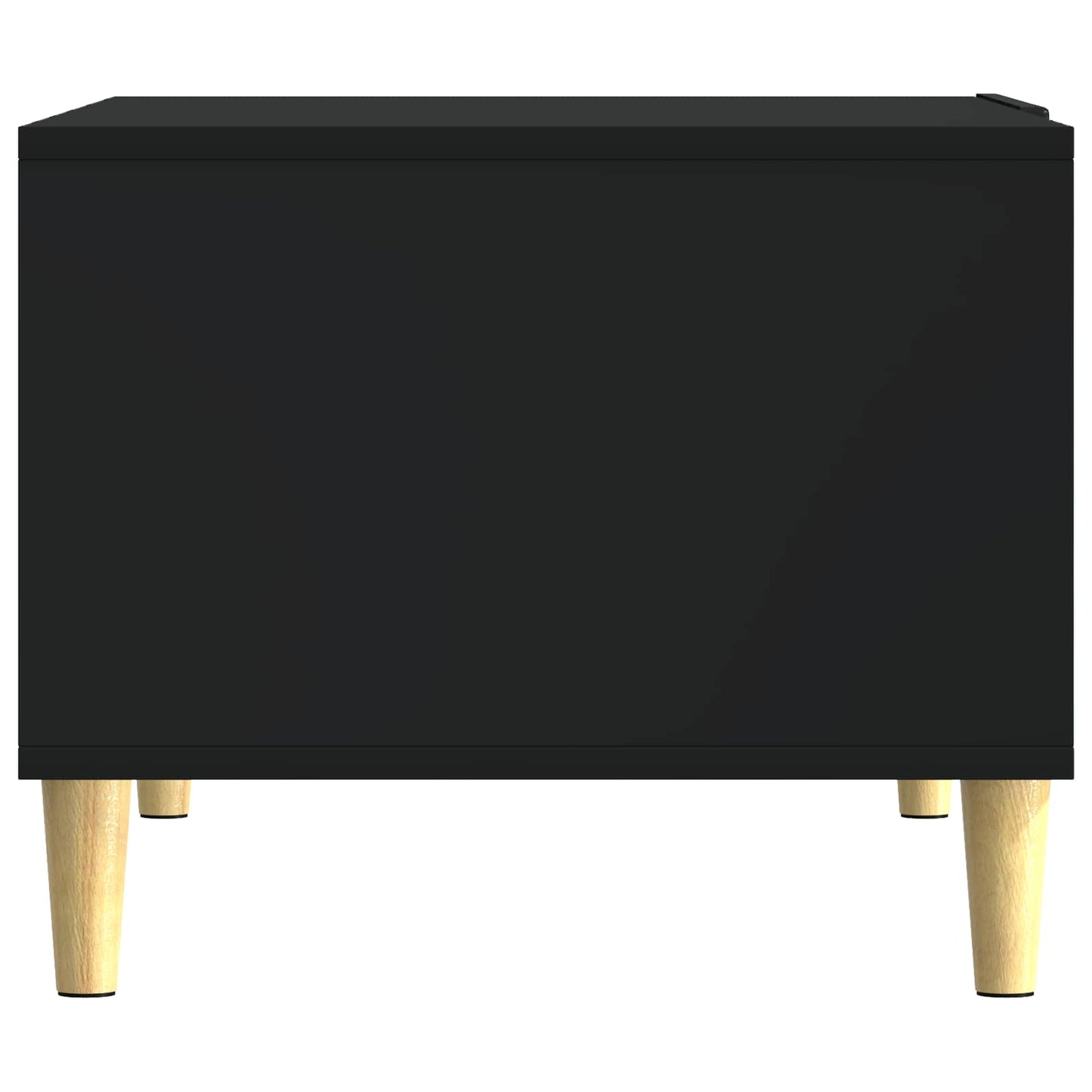 Konferenční Stolek Černá 50 X 49 X 40 Cm Kompozitní Dřevo
