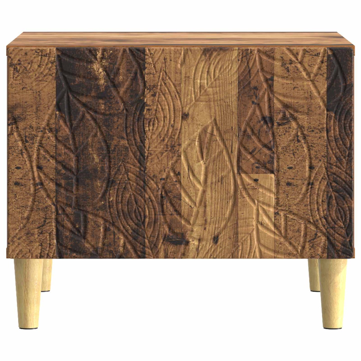 Konferenční Stolek Staré Dřevo 50 X 49 X 40 Cm Kompozitní Dřevo