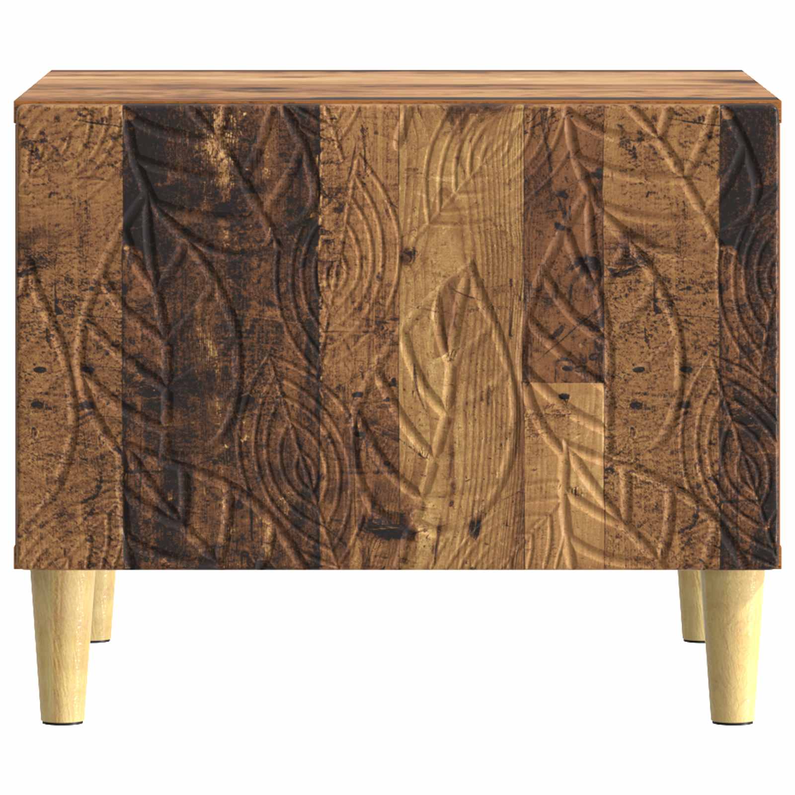 Konferenční Stolek Staré Dřevo 50 X 49 X 40 Cm Kompozitní Dřevo