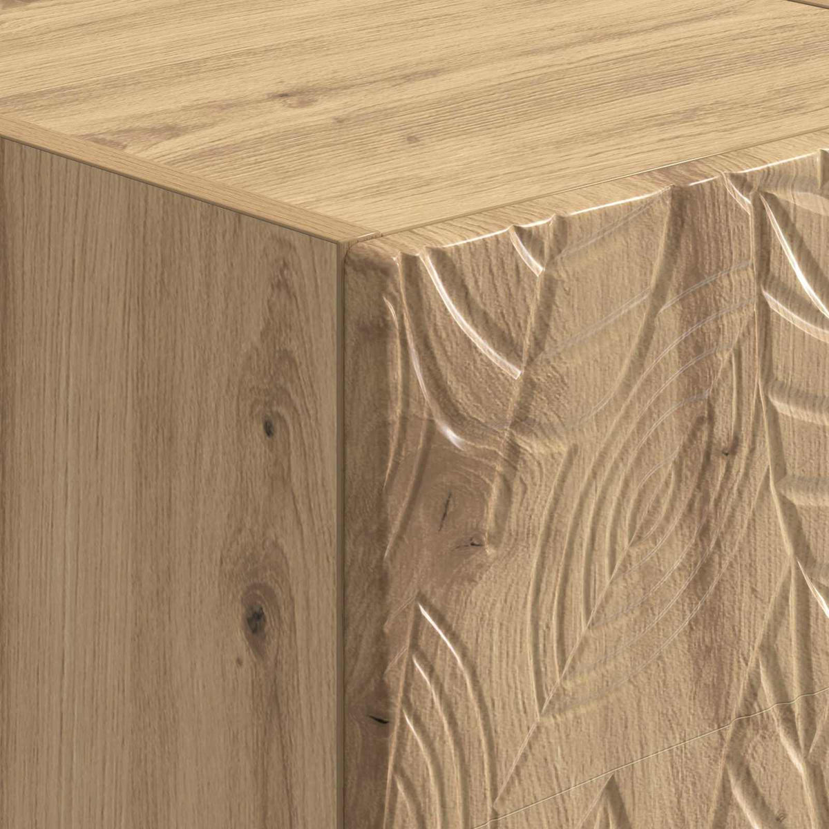 Konferenční Stolek Dub Artisan 50 X 49 X 40 Cm Kompozitní Dřevo