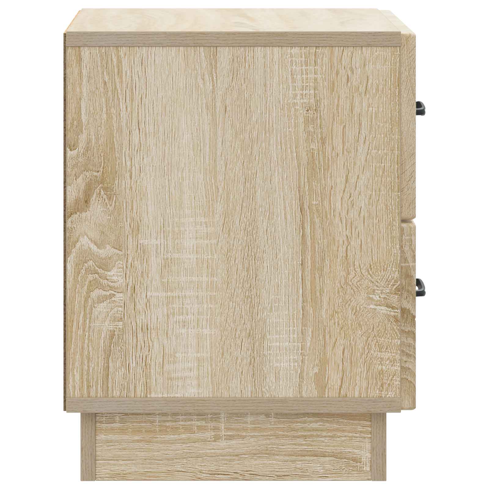 Noční Skříňka Se Zásuvkou 2 Pcs Dub Sonoma 43 X 34,5 X 44,5 Cm