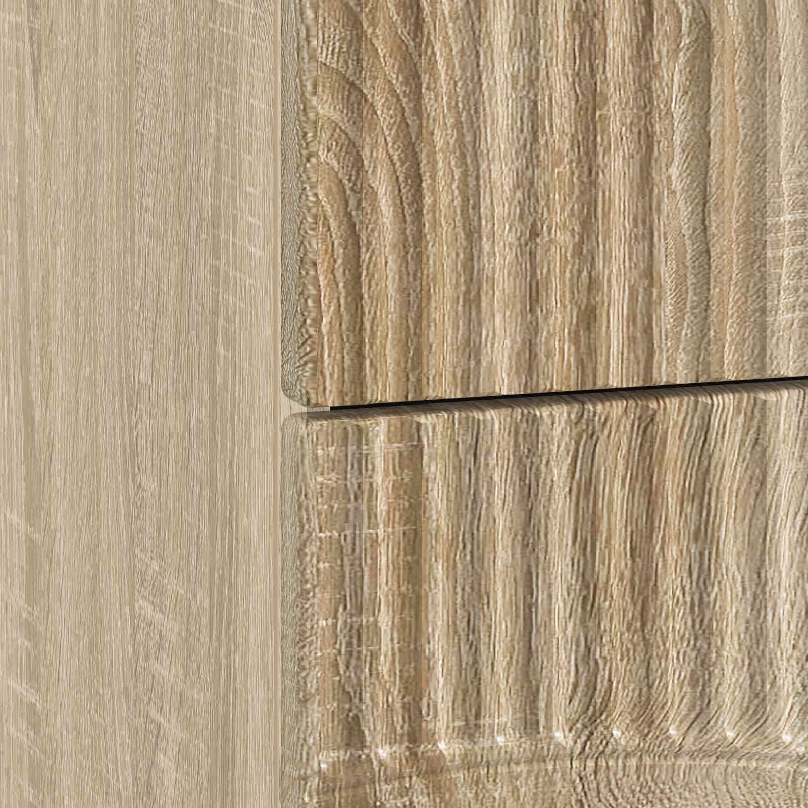 Noční Skříňka Dub Sonoma 62 X 34,5 X 44,5 Cm Kompozitní Dřevo