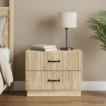 Noční Skříňka Dub Sonoma 62 X 34,5 X 44,5 Cm Kompozitní Dřevo