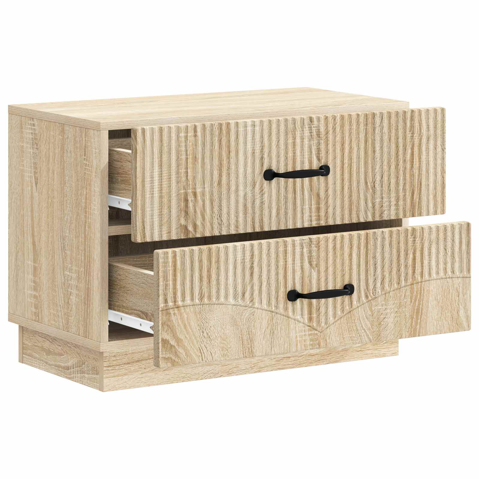 Noční Skříňka Dub Sonoma 62 X 34,5 X 44,5 Cm Kompozitní Dřevo