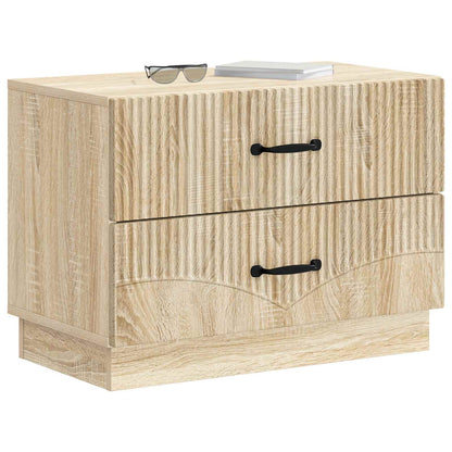 Noční Skříňka Dub Sonoma 62 X 34,5 X 44,5 Cm Kompozitní Dřevo
