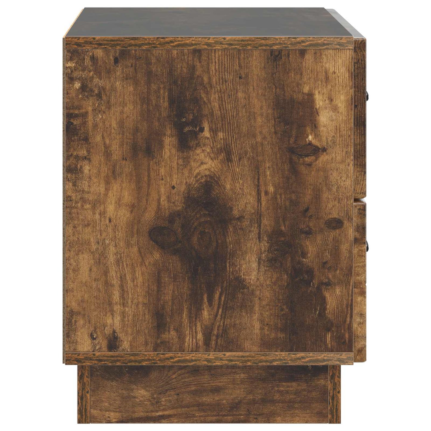Noční Skříňka Kouřový Dub 62 X 34,5 X 44,5 Cm Kompozitní Dřevo