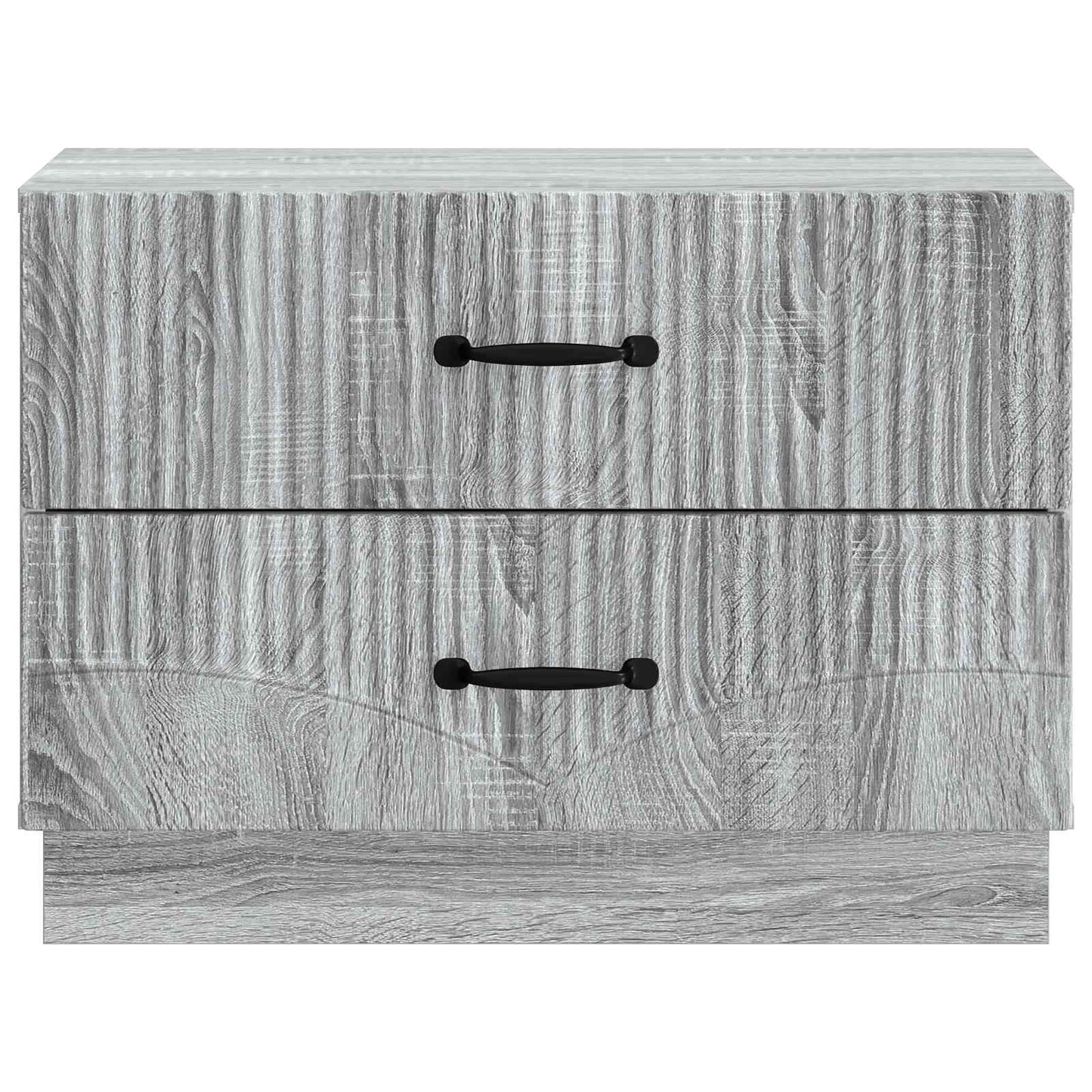 Noční Skříňka Šedá Sonoma 62 X 34,5 X 44,5 Cm Kompozitní Dřevo