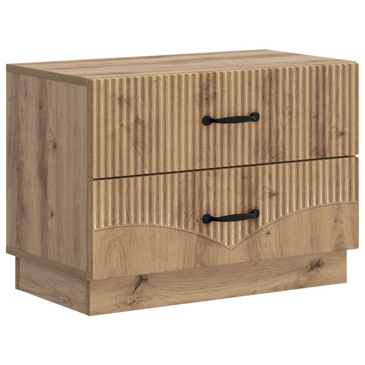 Noční Skříňka Dub Artisan 62 X 34,5 X 44,5 Cm Kompozitní Dřevo