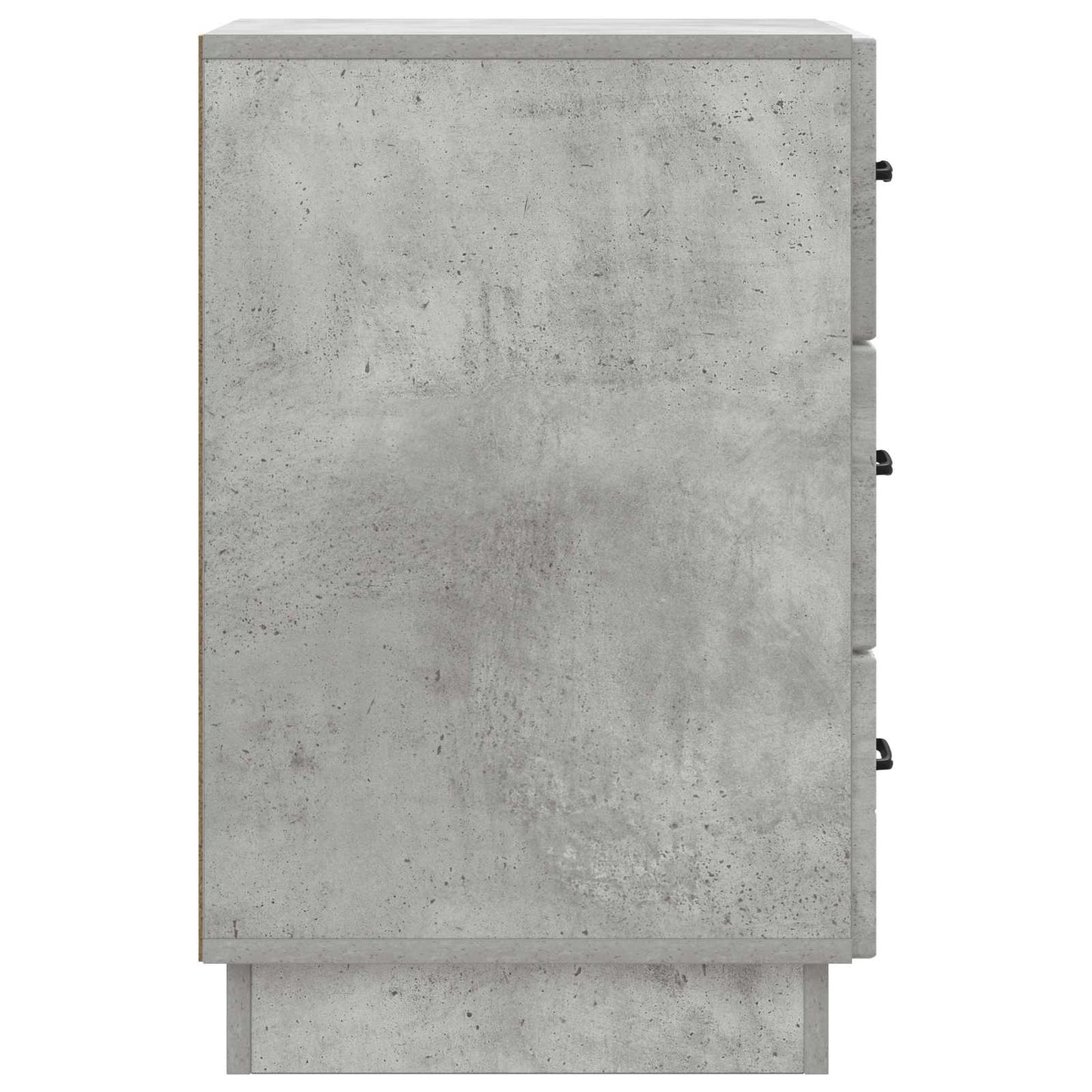 Noční Skříňka Betonově Šedá 43 X 41 X 63,5 Cm Kompozitní Dřevo