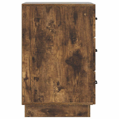 Noční Skříňka Kouřový Dub 43 X 41 X 63,5 Cm Kompozitní Dřevo