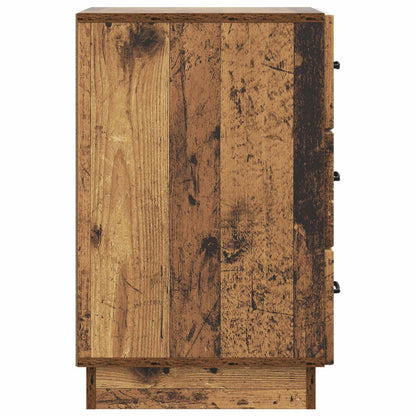 Noční Skříňka Staré Dřevo 43 X 41 X 63,5 Cm Kompozitní Dřevo
