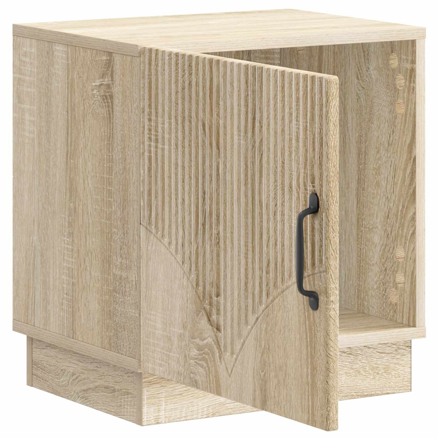 Noční Stolek 2 Pcs Dub Sonoma 43 X 34,5 X 47 Cm