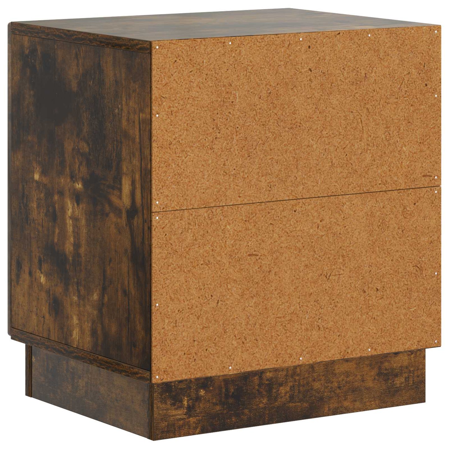 Noční Stolek 2 Pcs Kouřový Dub 43 X 34,5 X 47 Cm