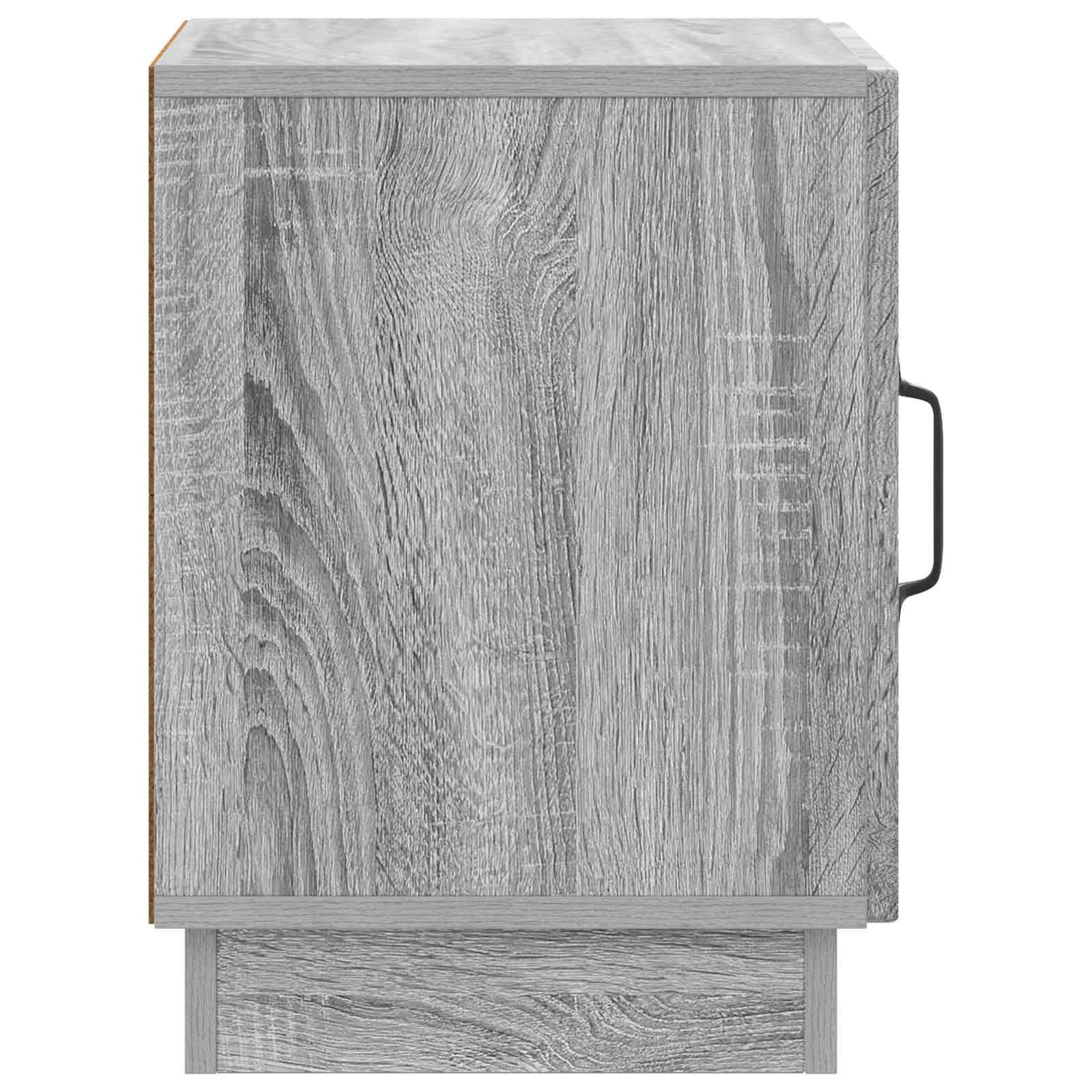 Noční Stolek 2 Pcs Šedý Sonoma 43 X 34,5 X 47 Cm