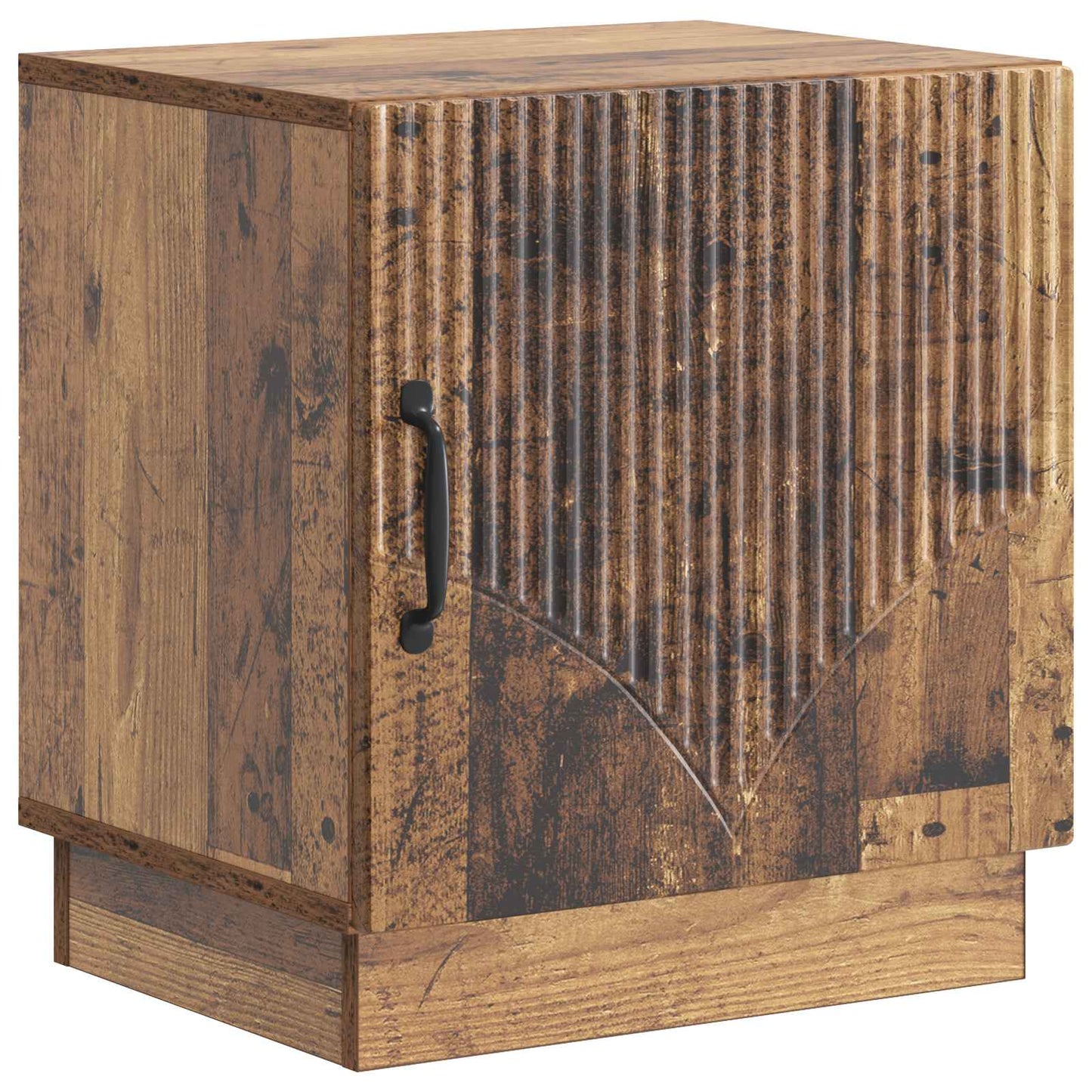 Noční Stolek 2 Pcs Staré Dřevo 43 X 34,5 X 47 Cm