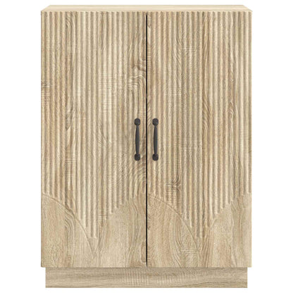 Servírovací Skříň Dub Sonoma 66 X 34,5 X 87 Cm Kompozitní Dřevo