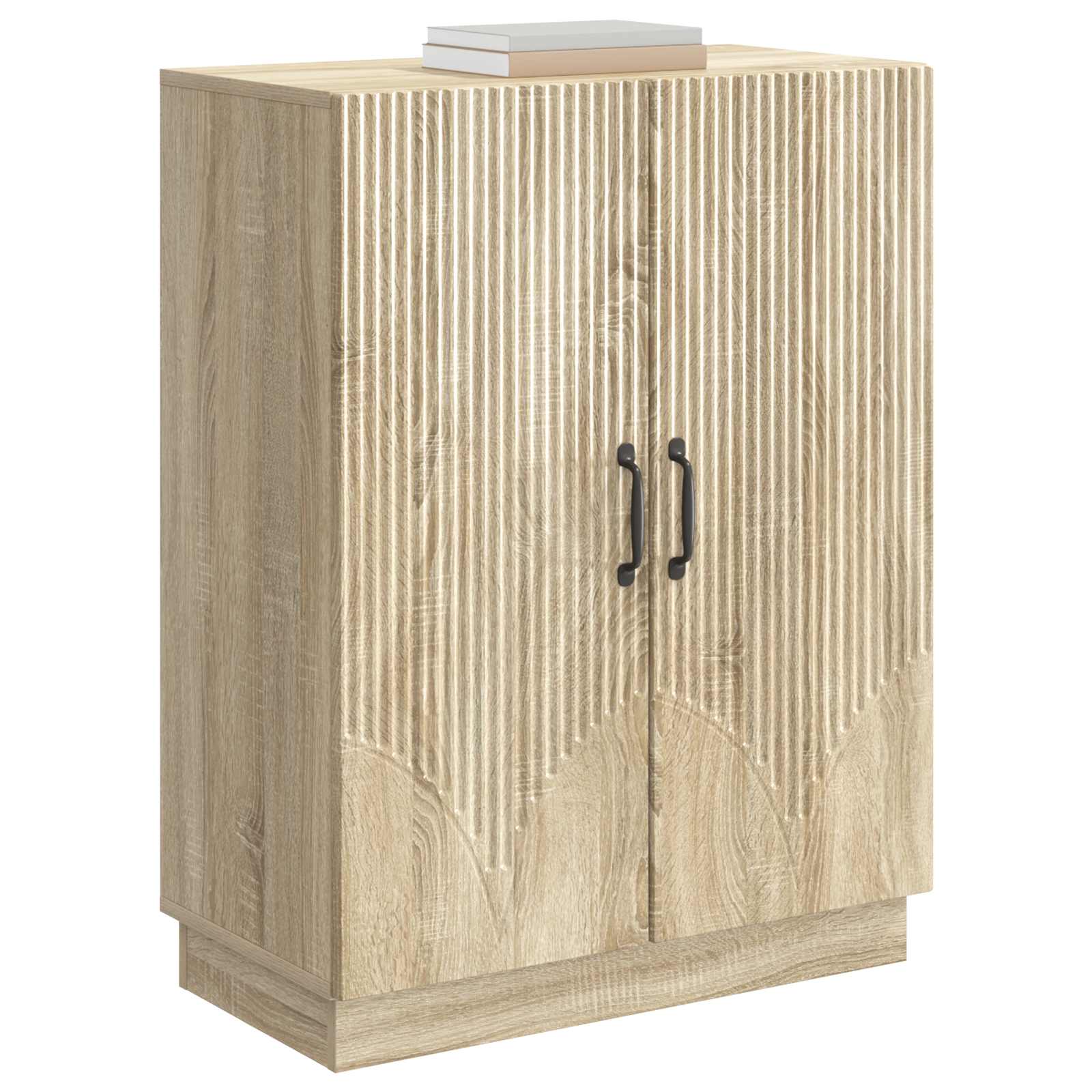 Servírovací Skříň Dub Sonoma 66 X 34,5 X 87 Cm Kompozitní Dřevo