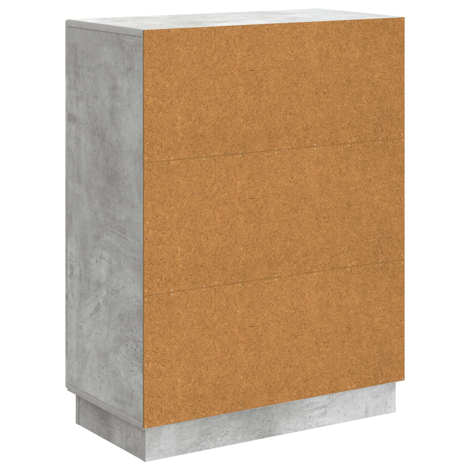 Servírovací Skříň Betonově Šedá 66 X 34,5 X 87 Cm