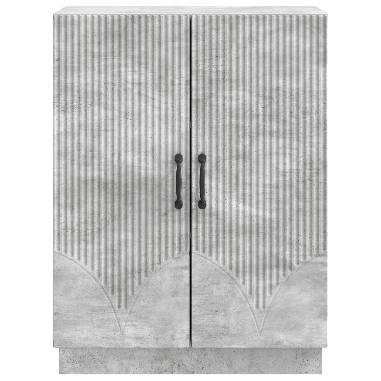 Servírovací Skříň Betonově Šedá 66 X 34,5 X 87 Cm