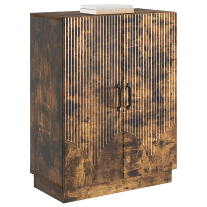 Servírovací Skříň Kouřový Dub 66 X 34,5 X 87 Cm