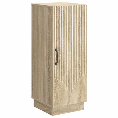 Servírovací Skříň Dub Sonoma 33 X 34,5 X 87 Cm Kompozitní Dřevo