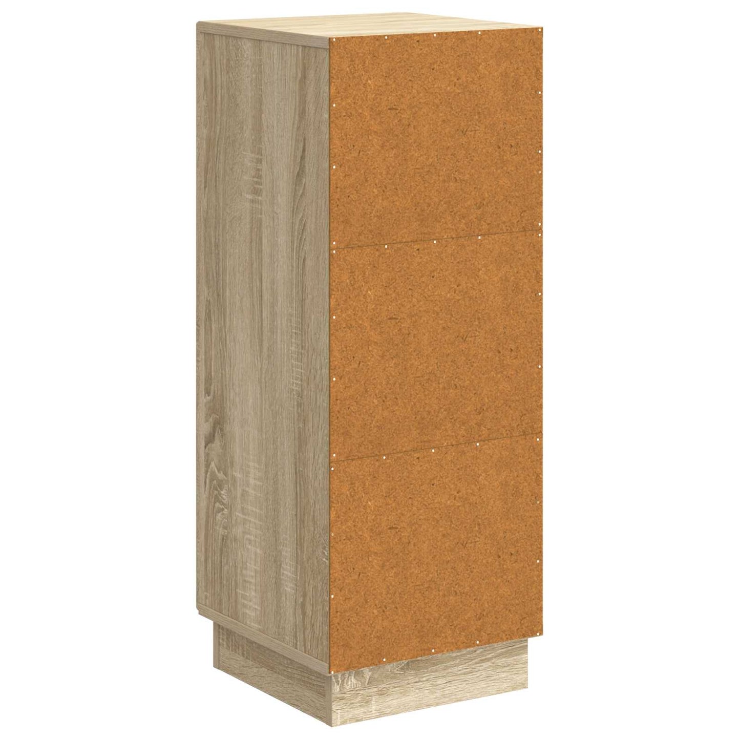 Servírovací Skříň Dub Sonoma 33 X 34,5 X 87 Cm Kompozitní Dřevo