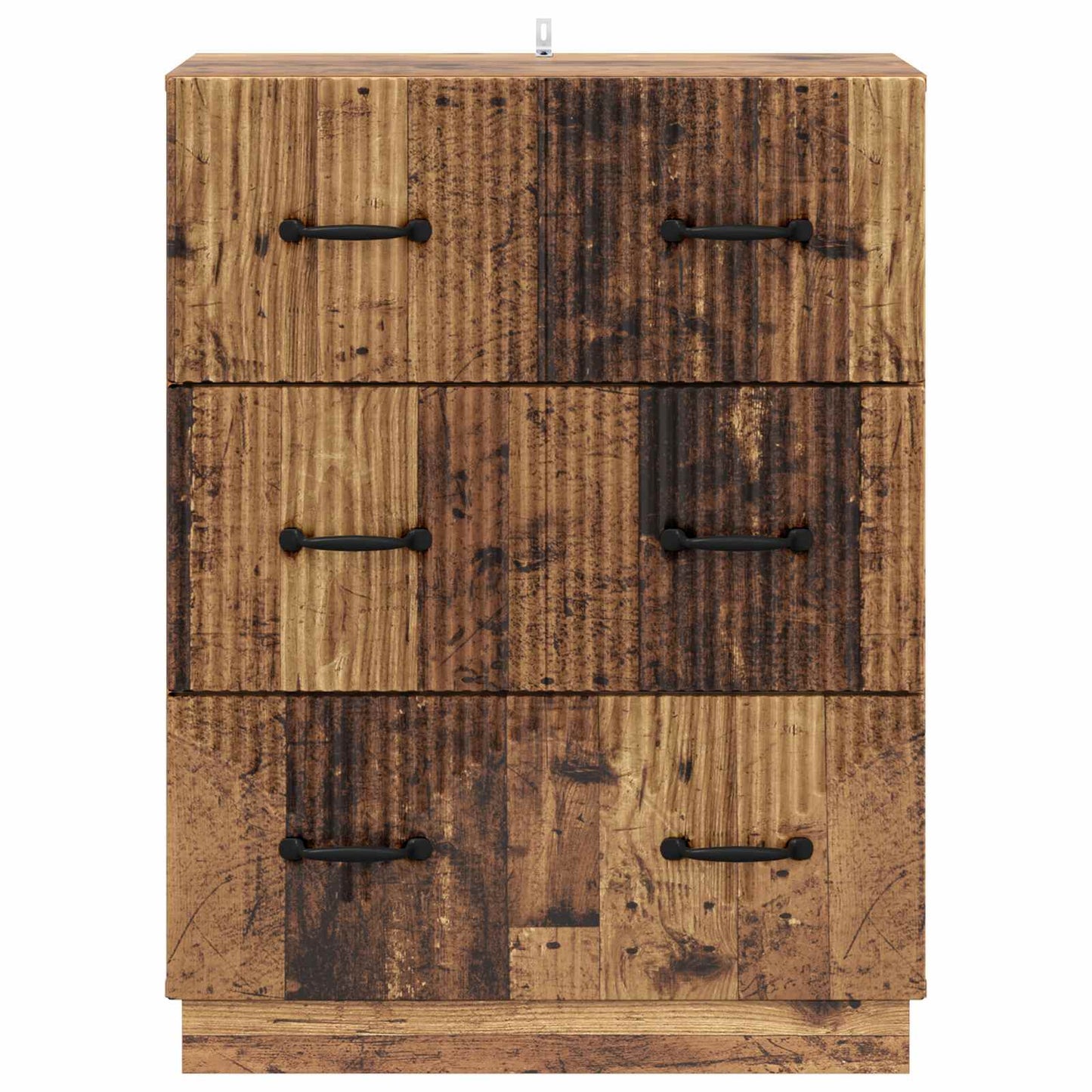 Skříň Se Zásuvkami Staré Dřevo 66 X 34,5 X 87 Cm