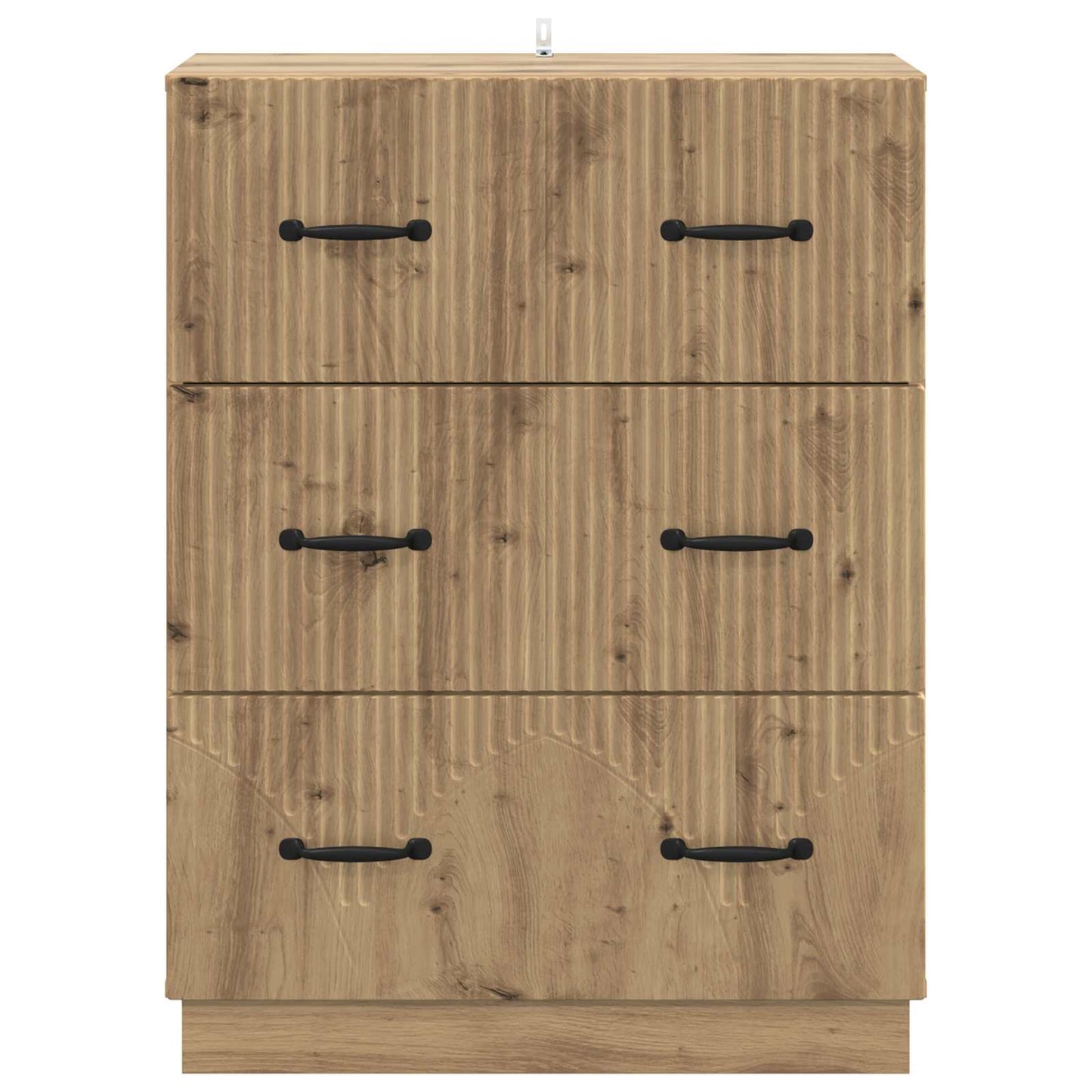 Skříň Se Zásuvkami 66 X 34,5 X 87 Cm Kompozitní Dřevo