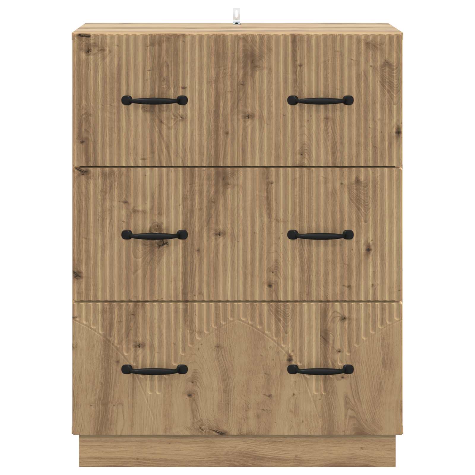 Skříň Se Zásuvkami 66 X 34,5 X 87 Cm Kompozitní Dřevo