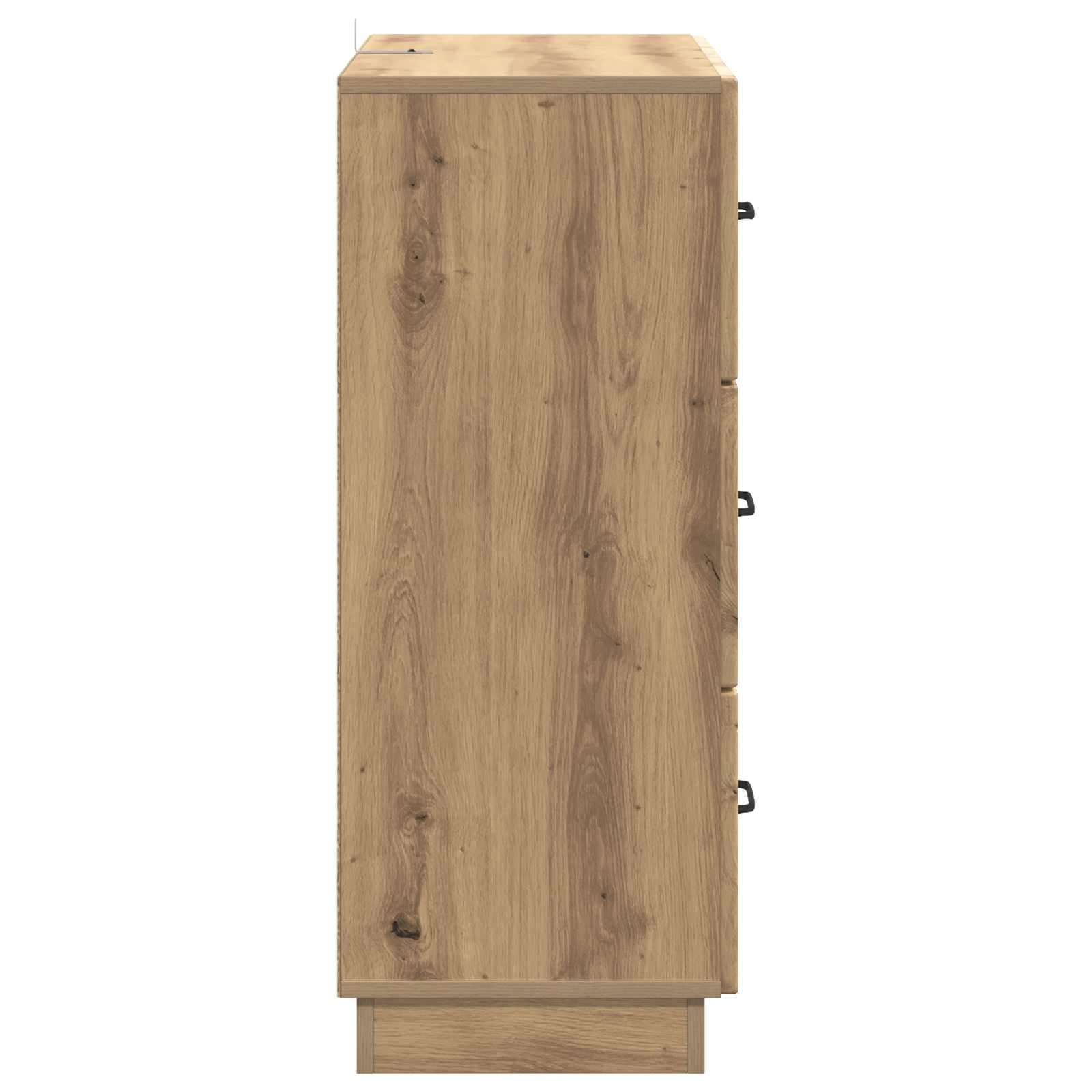 Skříň Se Zásuvkami 66 X 34,5 X 87 Cm Kompozitní Dřevo