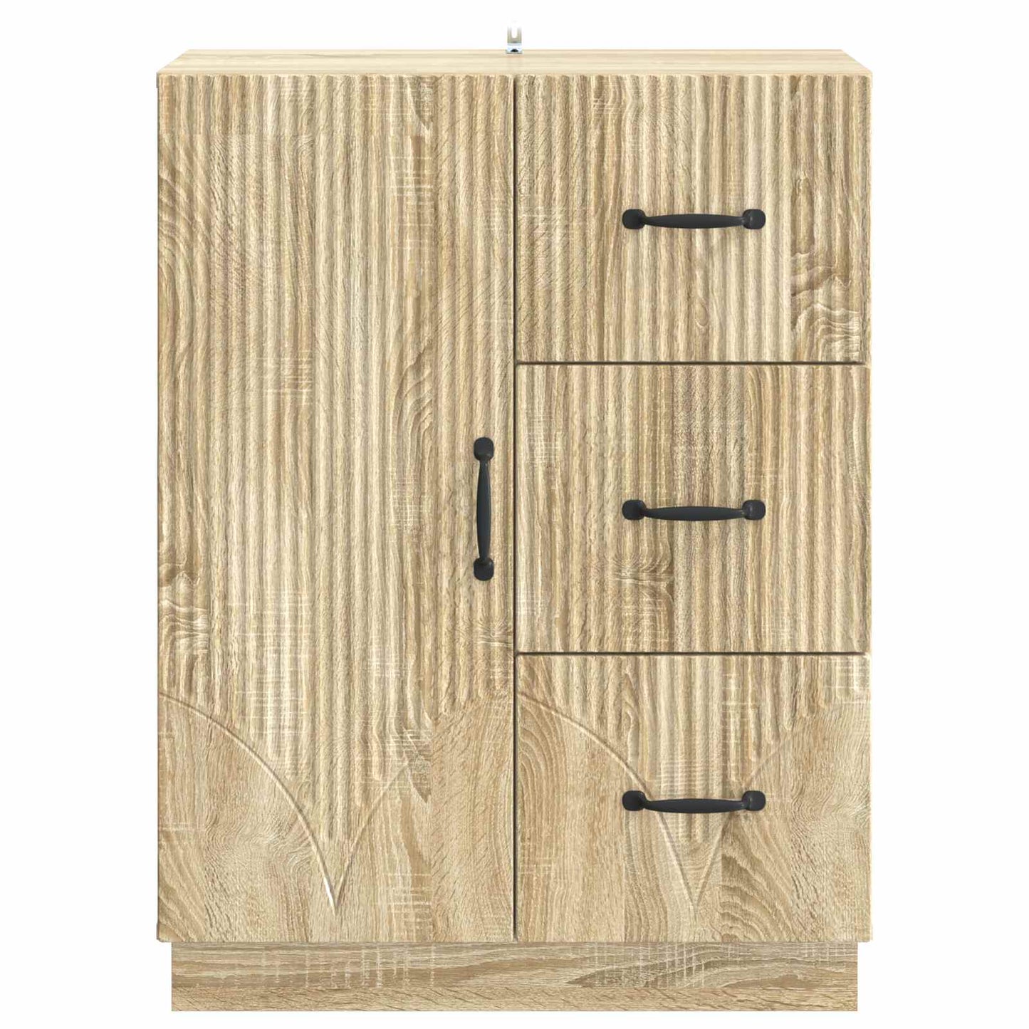Servírovací Skříň Dub Sonoma 66 X 34,5 X 87 Cm Kompozitní Dřevo