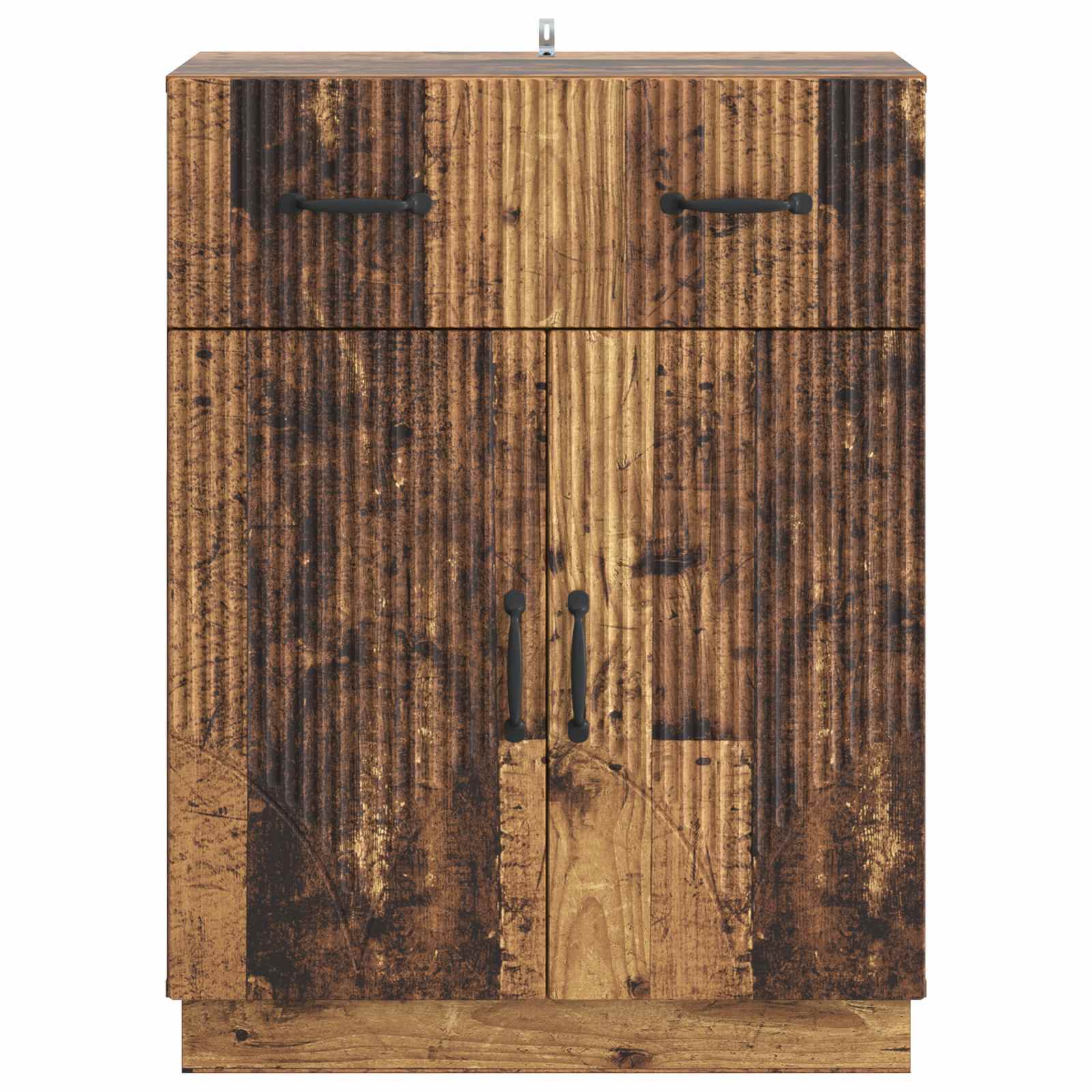 Servírovací Skříň Se Zásuvkou Staré Dřevo 66 X 34,5 X 87 Cm
