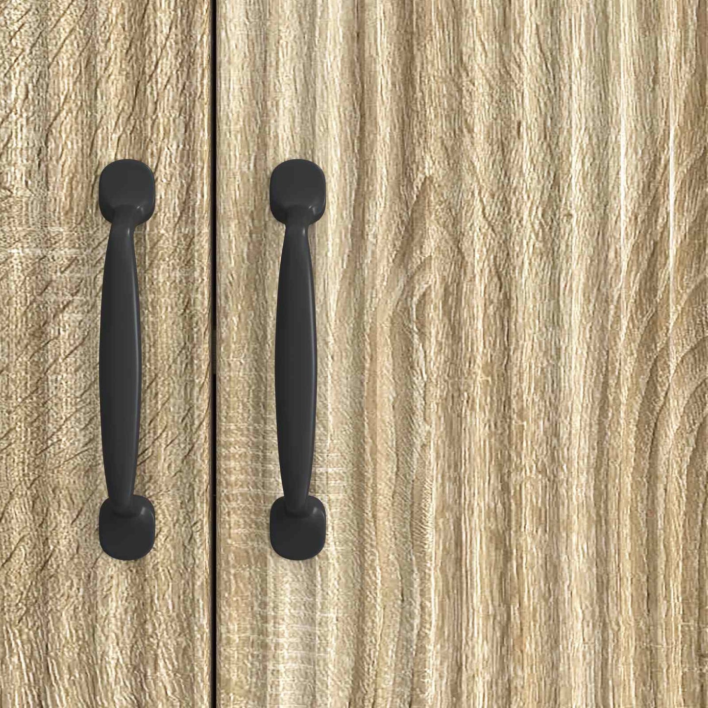 Servírovací Skříň Dub Sonoma 89 X 34,5 X 77 Cm Kompozitní Dřevo