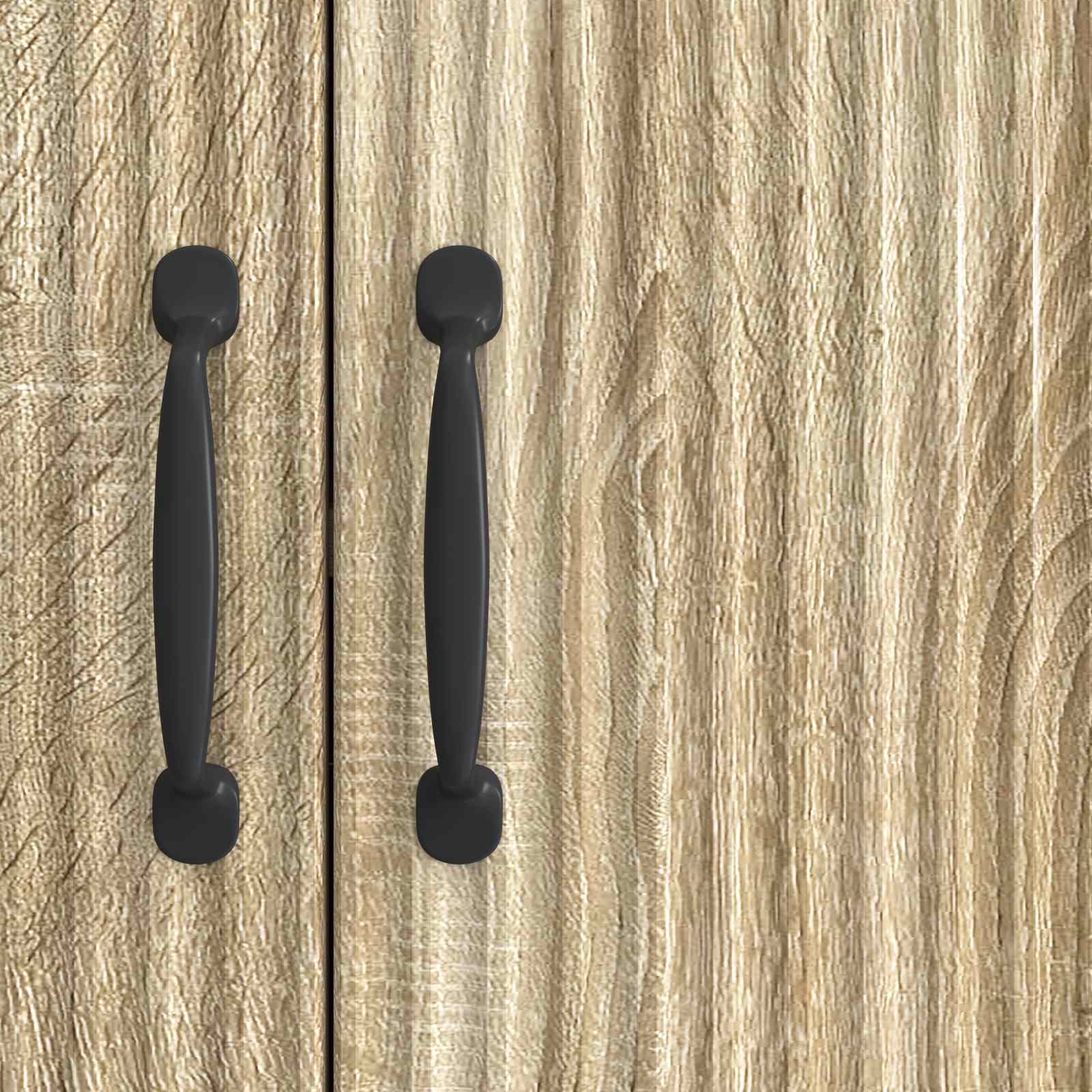 Servírovací Skříň Dub Sonoma 89 X 34,5 X 77 Cm Kompozitní Dřevo