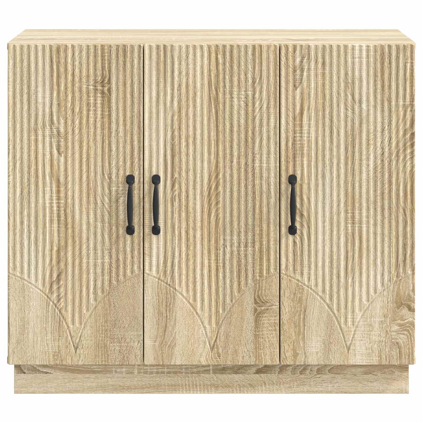 Servírovací Skříň Dub Sonoma 89 X 34,5 X 77 Cm Kompozitní Dřevo