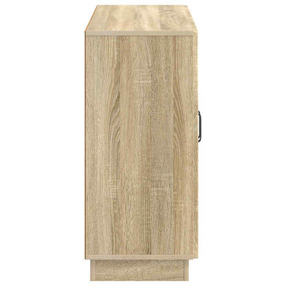 Servírovací Skříň Dub Sonoma 89 X 34,5 X 77 Cm Kompozitní Dřevo
